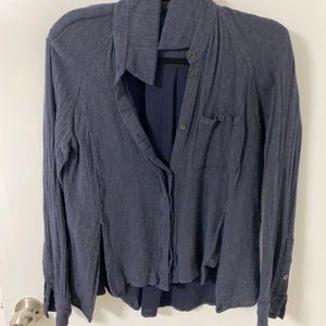 Alexander Wang High-Low Button Up Size 6
